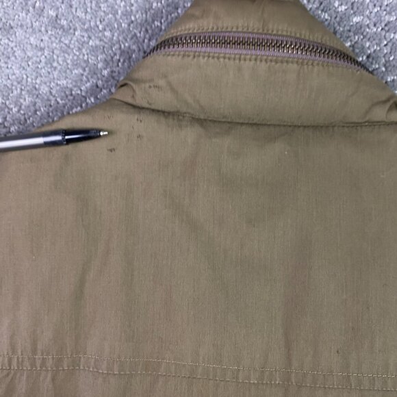 Vintage Eddie Bauer Vest Men's Large Khaki Full Zip Utility Hiking Outdoor Korea - Picture 12 of 16